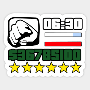 gta san andreas status Sticker